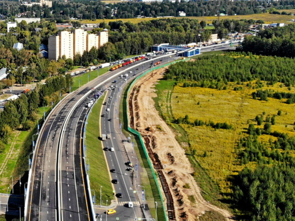 Калужское шоссе в Новой Москве